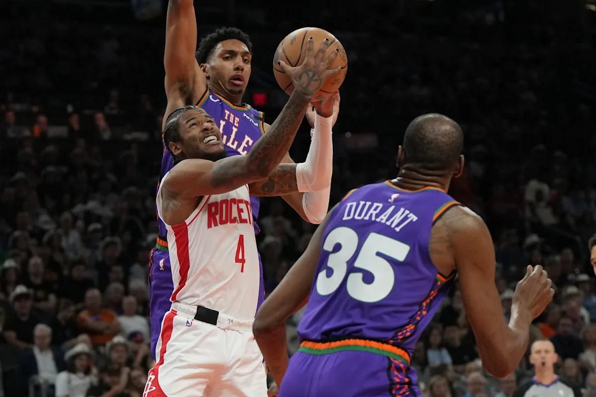 记者:若火箭用格林交易到杜兰特,公牛&篮网&黄蜂愿接手格林