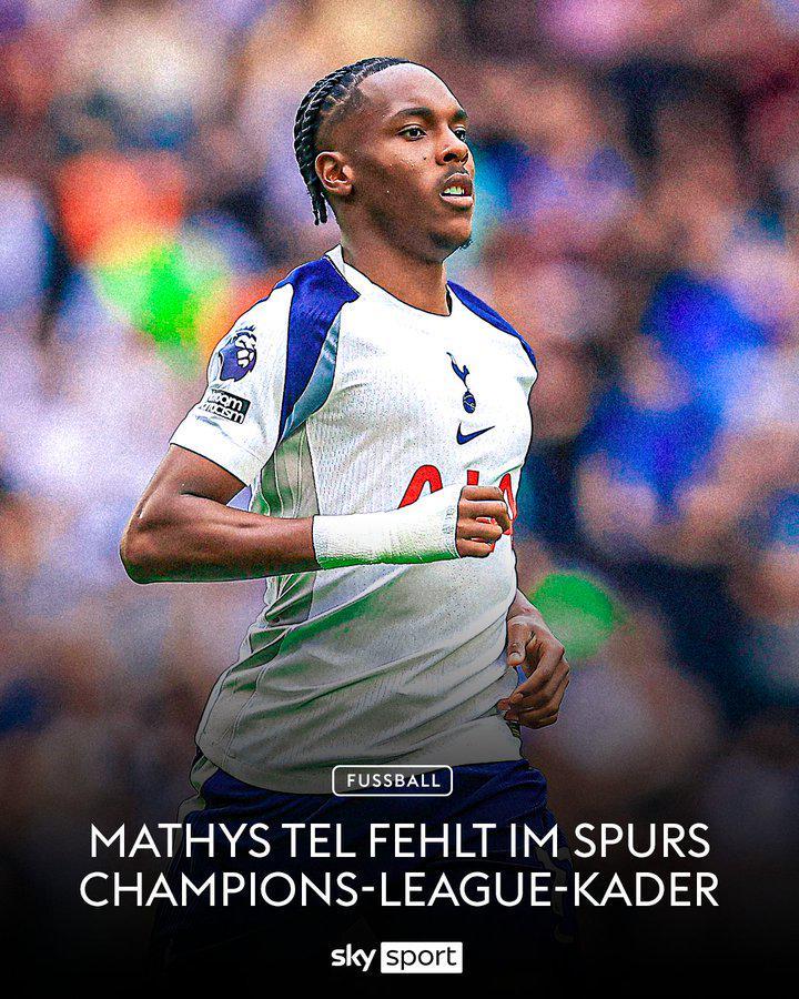 万博体育官网-特尔落选热刺欧冠大名单，效力未满两年也无法入选B名单